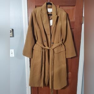 A New Day Lined Overcoat